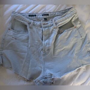 Light Wash Wild Fable High Rise Jean Shorts